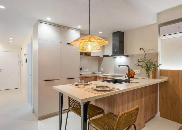 1ª Linea De Playa, Estudio Nuevo Pareja Апартаменты *