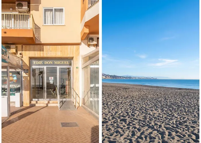 1ª Linea De Playa, Estudio Nuevo Pareja Апартаменты Фуэнхирола